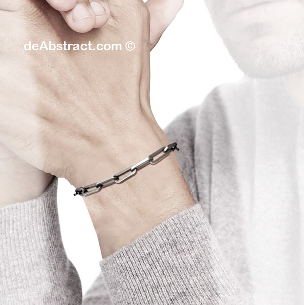 'de Modern' Bracelet Stainless Steel for Men, Woman