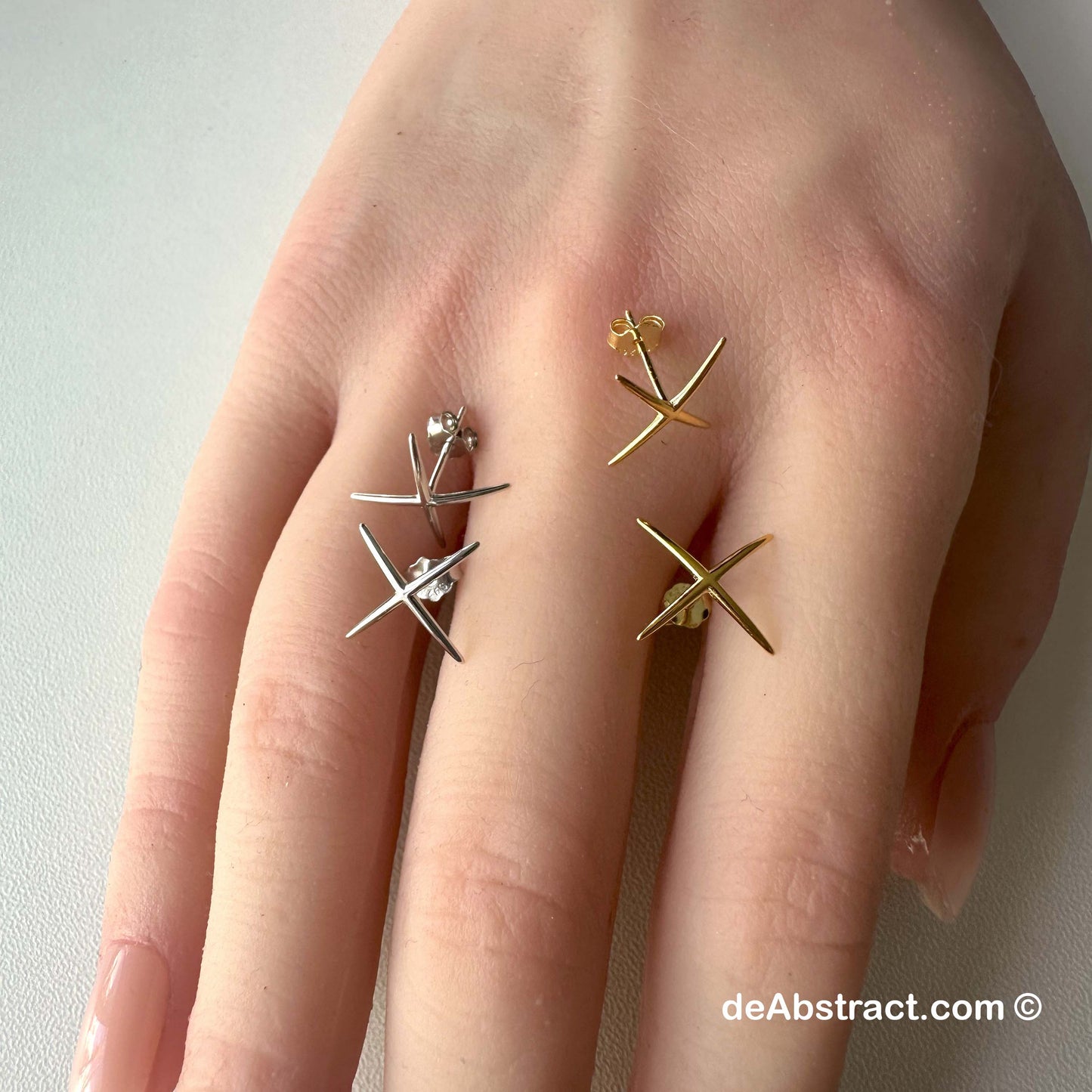 'de X' Earrings - Little Stars.