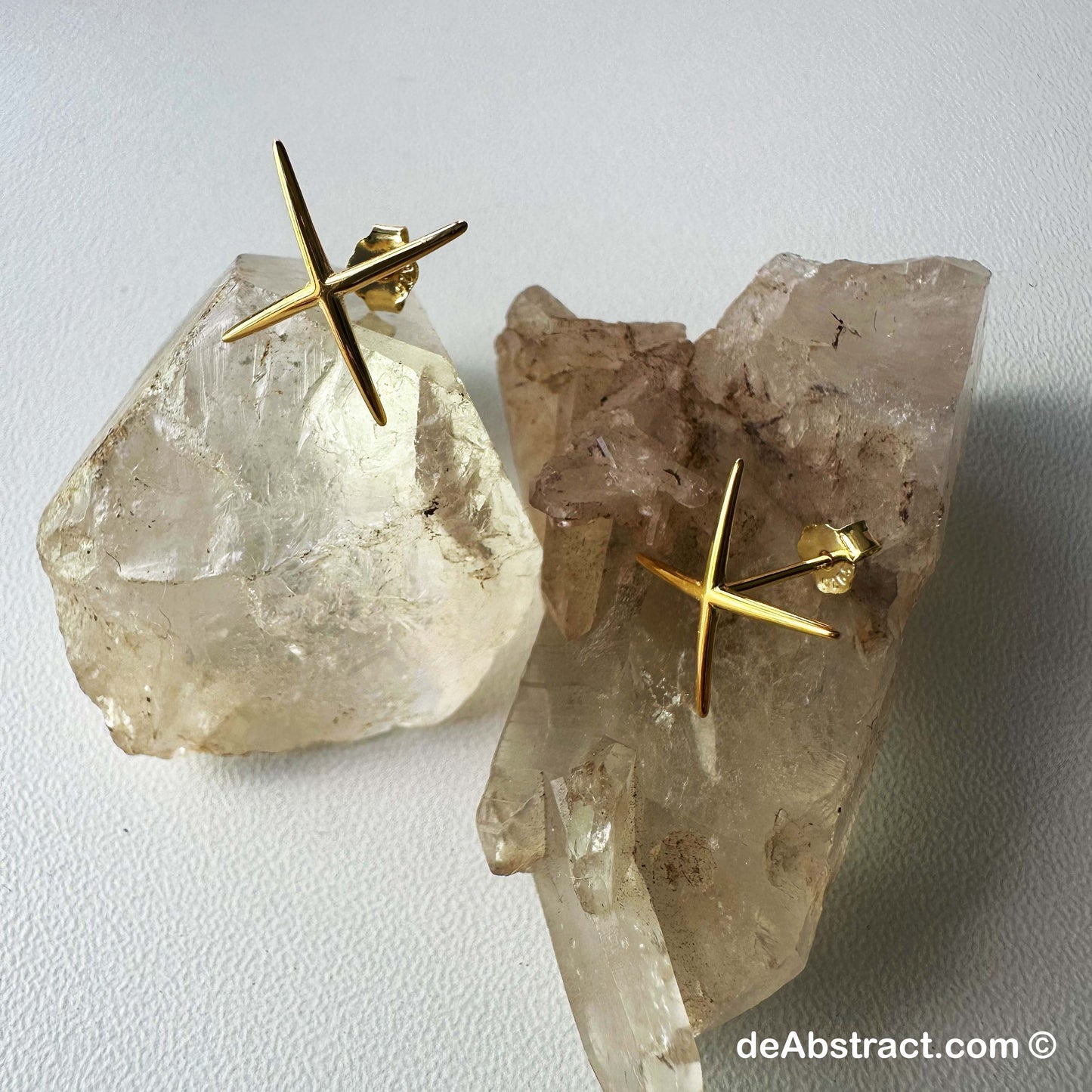 'de X' Earrings - Little Stars.
