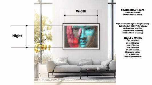 Poker Face — Digital Poster | Fine Art