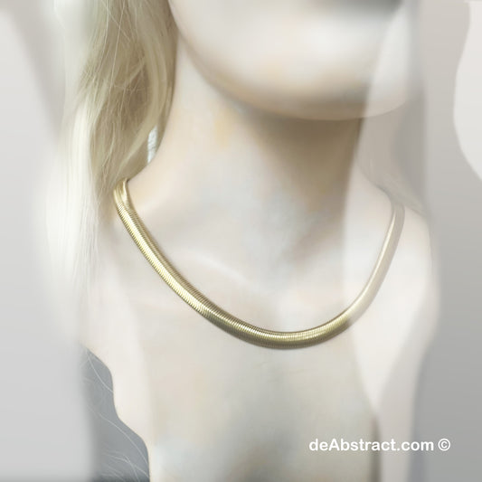 'de Snake' Necklace - Gold
