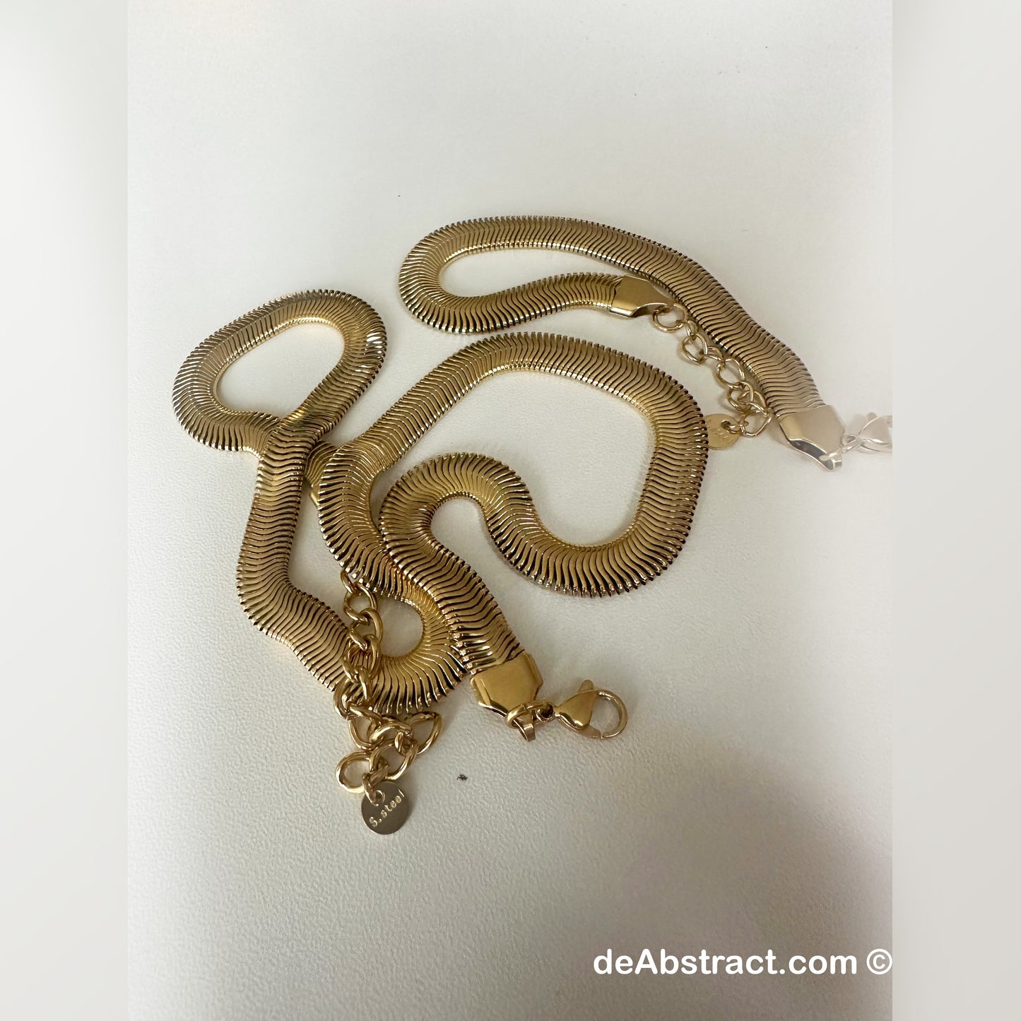 'de Snake' Necklace - Gold