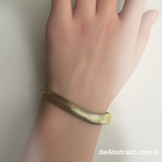'de Snake' Bracelet  - Gold