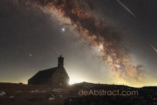 Magical Space, Meteors, Milky Way and Cosmic Choreography.