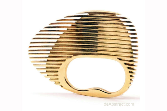 Modern Ring from Zaha Hadid collection for George Jensen, 2016