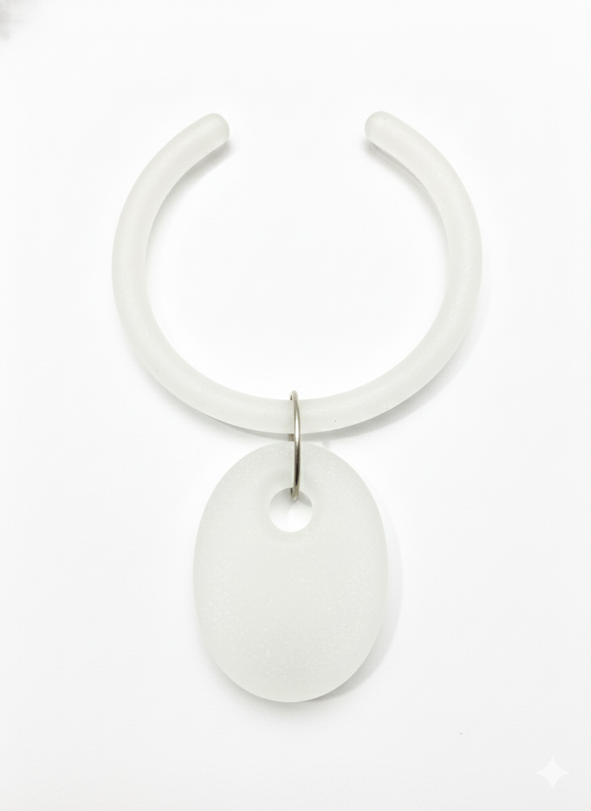 Flow Necklace in White