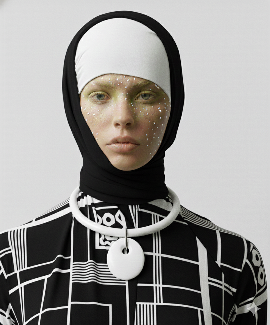 Flow Necklace in White