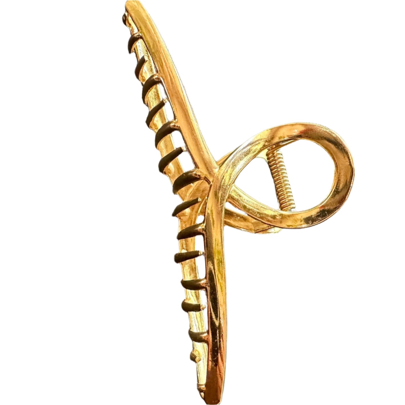 de Line Hair Clip Modern and Sophisticated Accessories Collection - Gold
