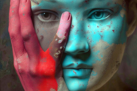 Poker Face — Digital Poster | Fine Art